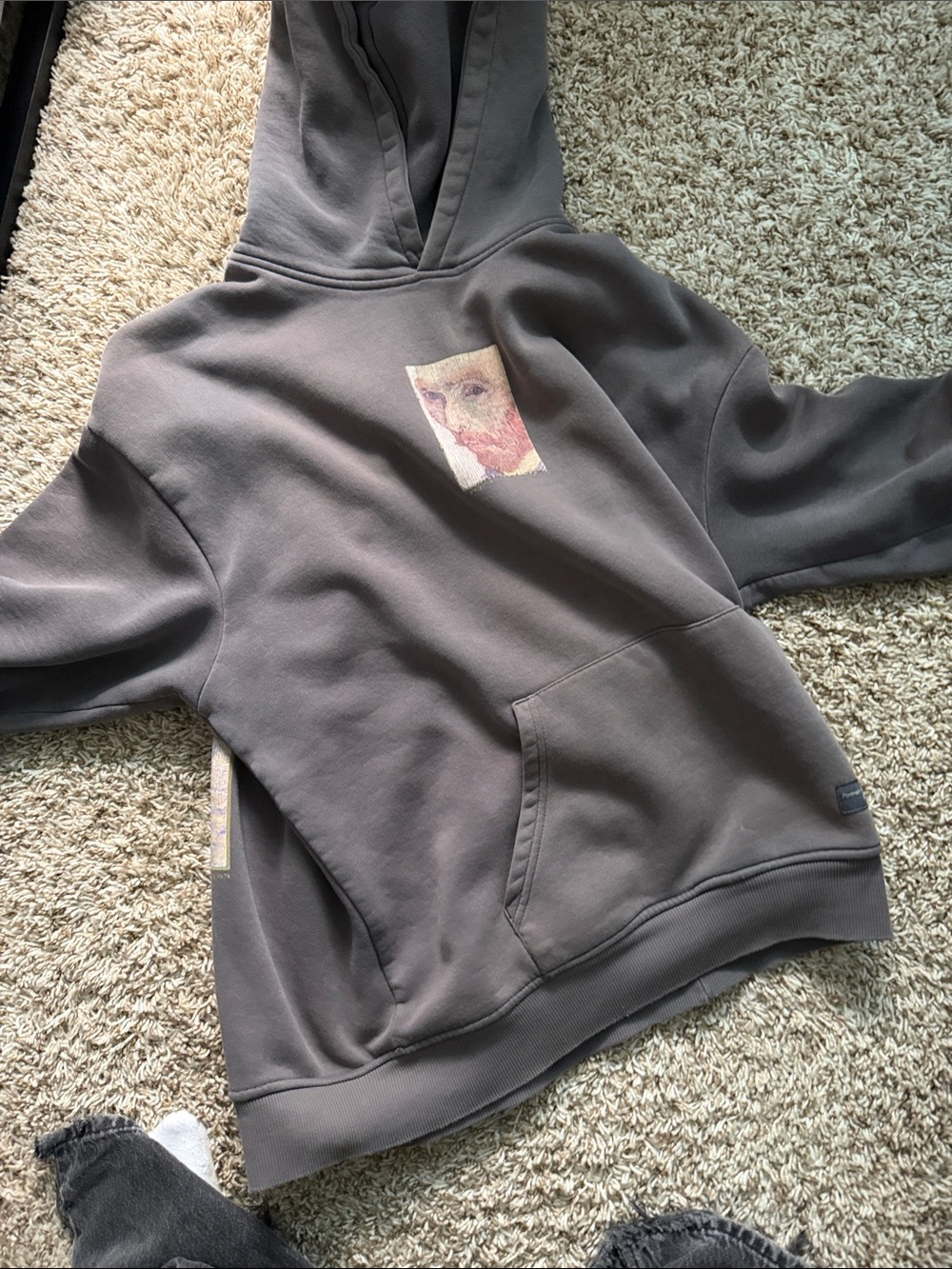 Primark Gray Fleece-Lined Hoodie